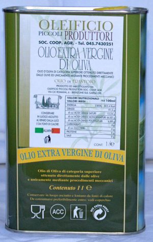 Lattina Litri 1 Olio Extravergine